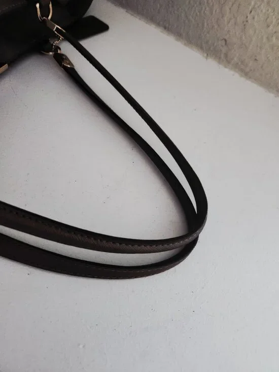 Euc Coach Madison Brown/Bronze Metallic Tote Bag Xl - Picture 4 of 15